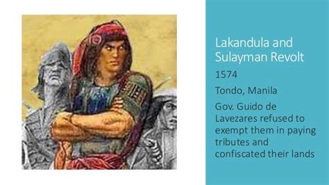 La Rebelión de Datu Sulayman: Un Desafío a la Autoridad Española en la Isla de Leyte en el Siglo VII